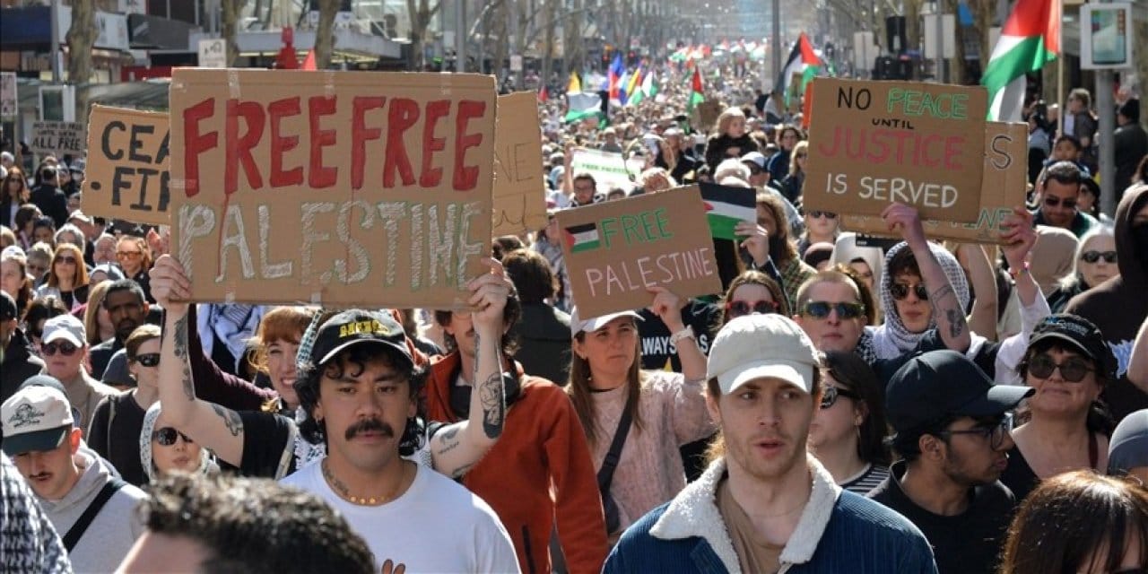 Avustralya halkından İsrail’e yaptırım talebi: Binlerce kişi sokağa döküldü