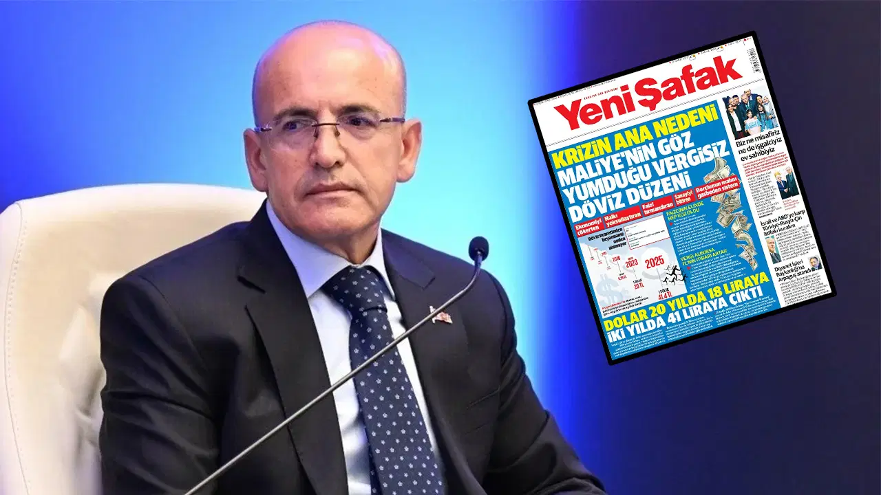 Ekonomik politikalar yeniden hedefte: Yandaş Yeni Şafak’tan Şimşek’e ağır salvolar!