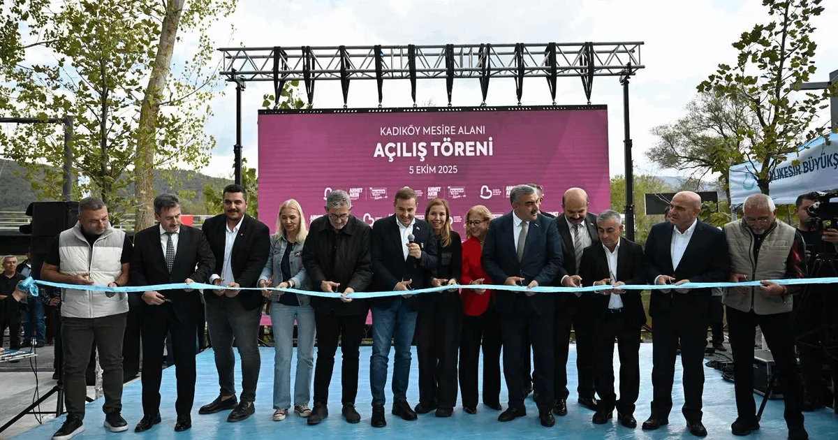 Balıkesir’de Balya Kadıköy Mesire Alanı açıldı