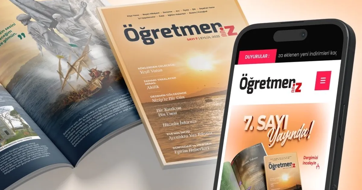 MEB, ‘ÖğretmenİZ’in yeni sayısını yayımladı