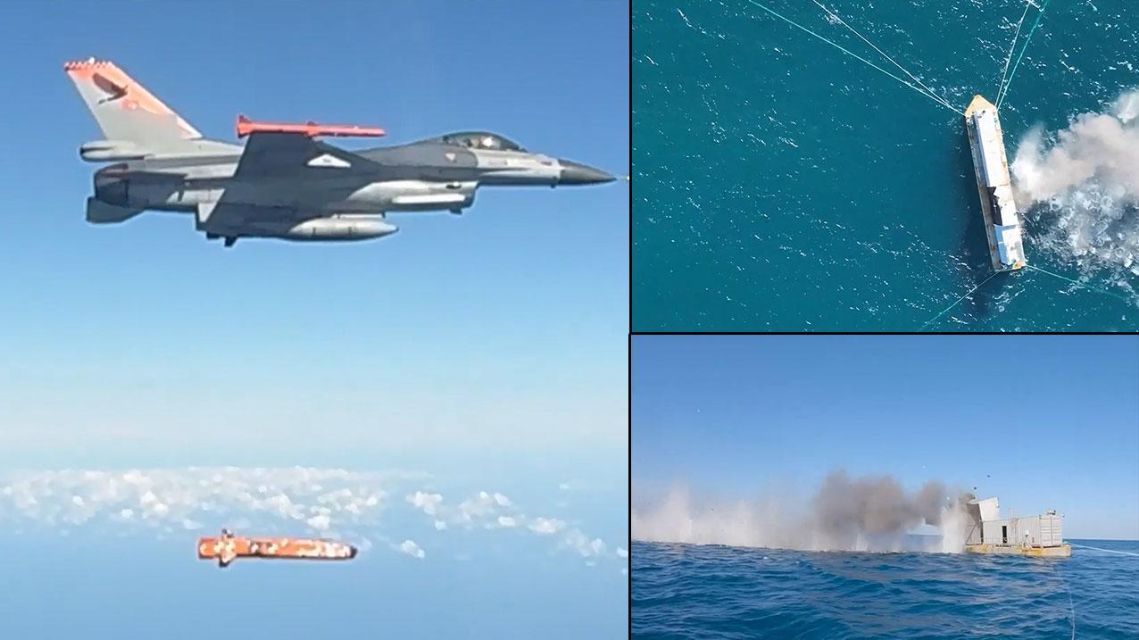 Milli seyir füzesi SOM-J’nin atış testi başarıyla tamamlandı