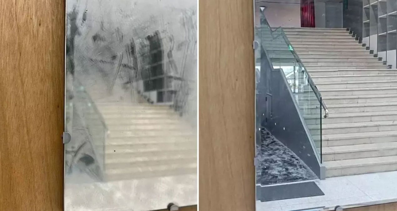 40 yıllık eseri ‘toz’ sanıp tuvalet kağıdıyla sildi