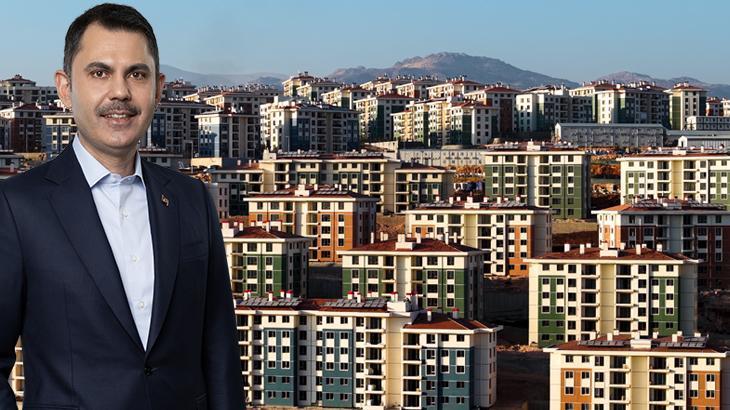 ‘Asrın İnşası’nda’ 350 bin tamam! Bakan Kurum il il son durumu paylaştı