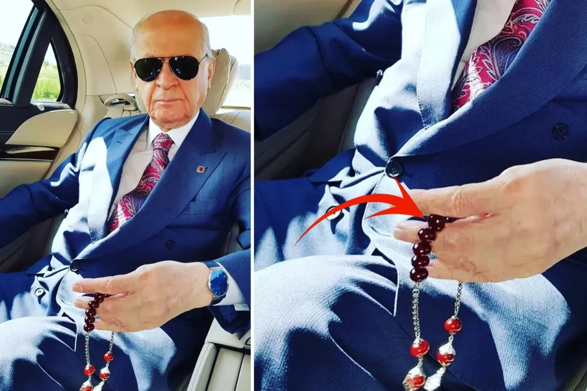 Bahçeli’nin elinden düşürmediği tesbihin sırrı: Hızlı çekiyorsa…