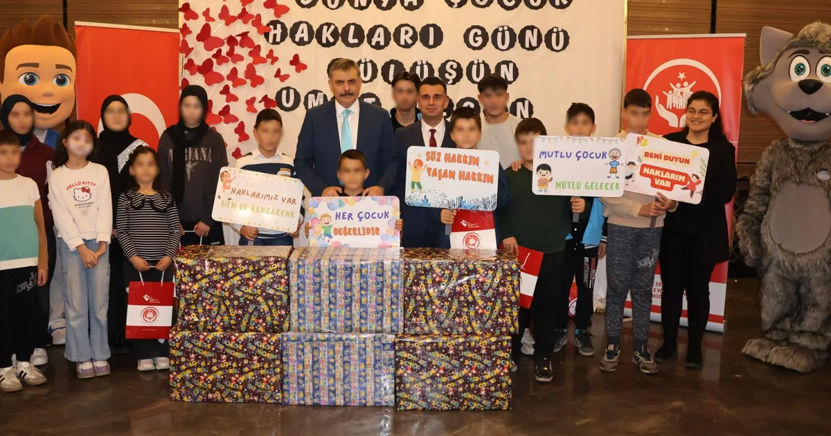 Erzurum’da çocukların gülüşü umuda dönüştü