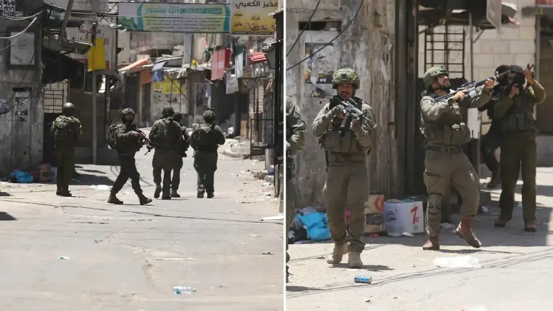 İşgalci İsrail ordusu Batı Şeria’da Filistinlilere ait iki evi işgal ederek ‘karargaha’ çevirdi