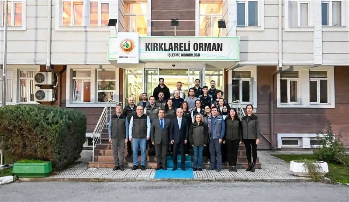 Kırklareli Valisi Kamu Kurumlarını Ziyaret Etti