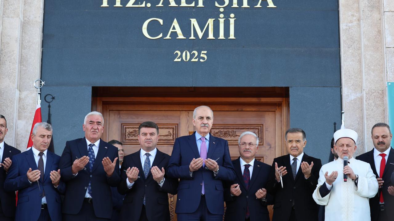 TBMM Başkanı Kurtulmuş, Aksaray’da Hz. Ali Şifa Camisi ve Külliyesi’nin açılışını yaptı