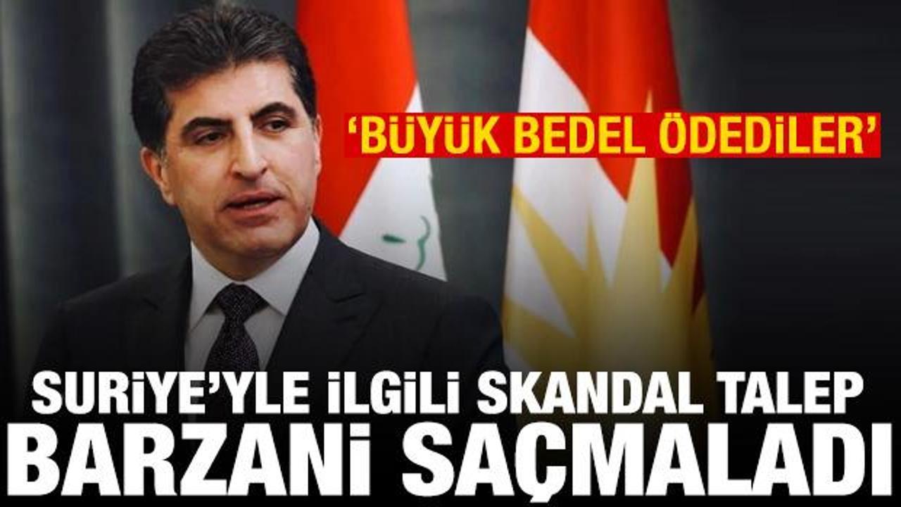 Barzani’den skandal Suriye talebi: SDG bedel ödedi, ademi merkeziyetçilik olmalı