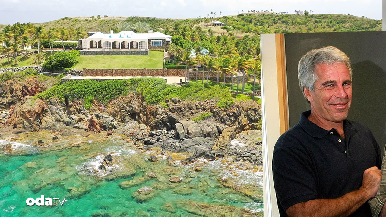 Epstein adasından ilk kez yayınlanan görüntüler