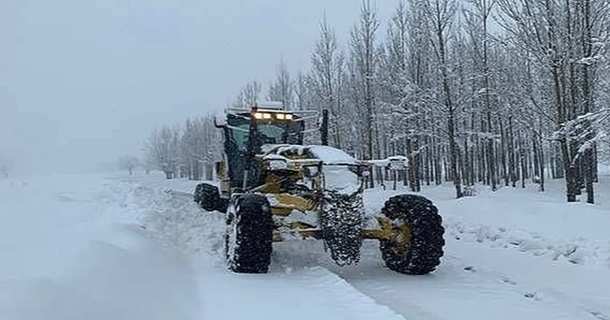 Erzurum’da aşırı kar yağışı ve tipi ulaşımı felç etti