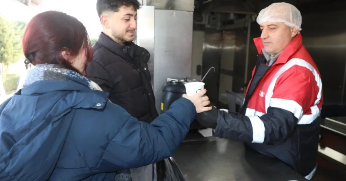 Ordu’da soğuk havada iç ısıtan hizmet