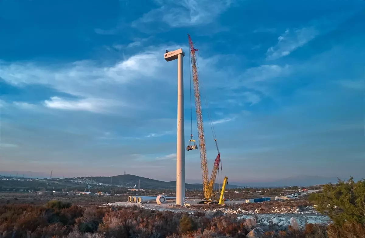 Alaçatı RES’te Yerli Türbin Dönüşümü