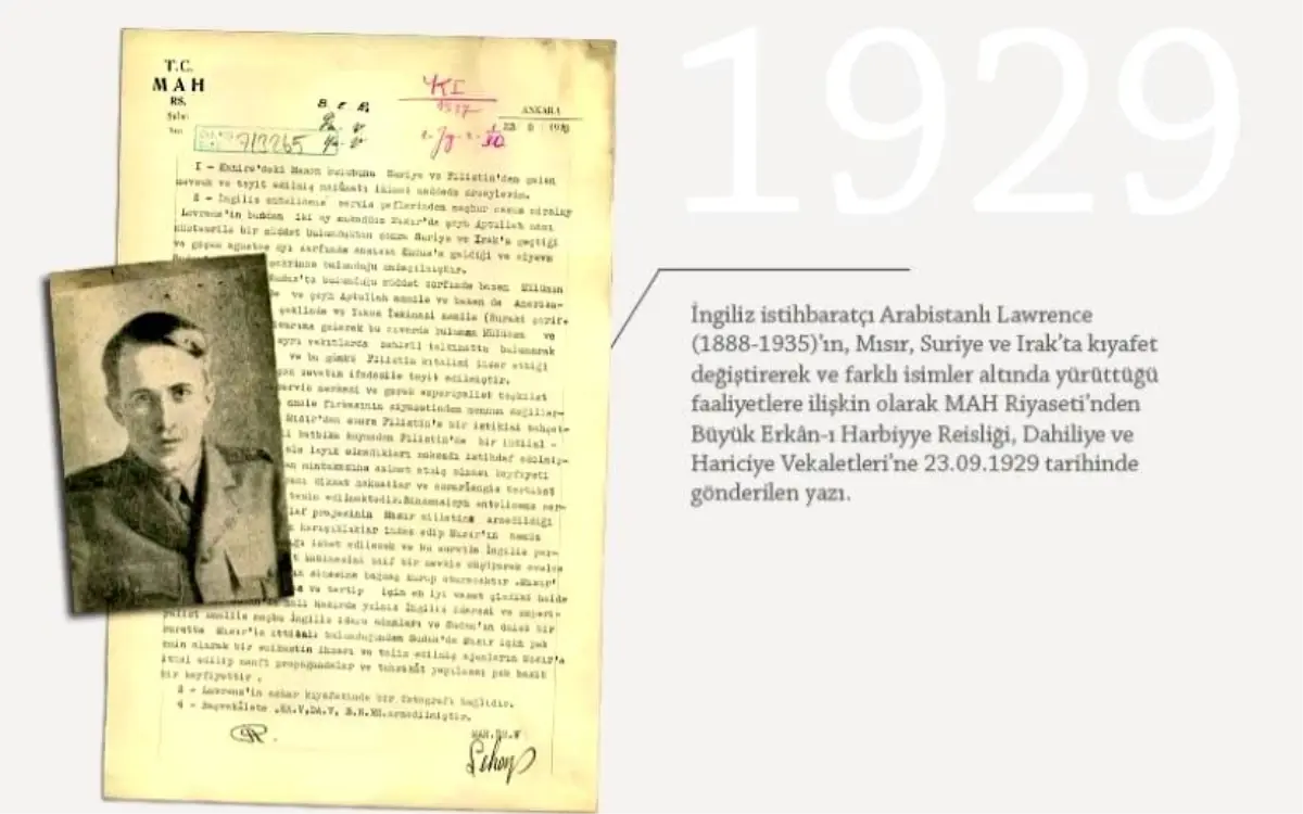 MİT’ten Arabistanlı Lawrence Raporu