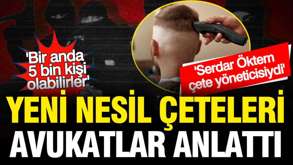 Yeni Nesil Çeteler: Avukatların İlk Ağızdan Paylaşımları ve Serdar Öktem Olayı